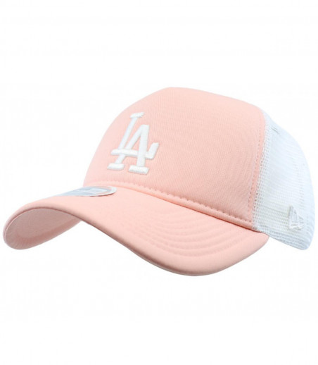 Trucker Wmns League Ess LA pink New Era